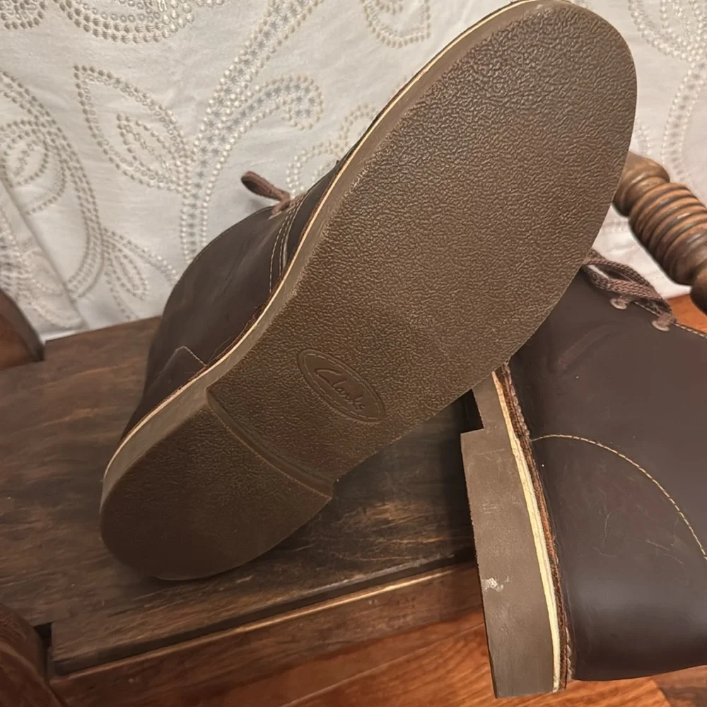 Clarks Men’s Chukka Boots. Classy. Dress up or down.